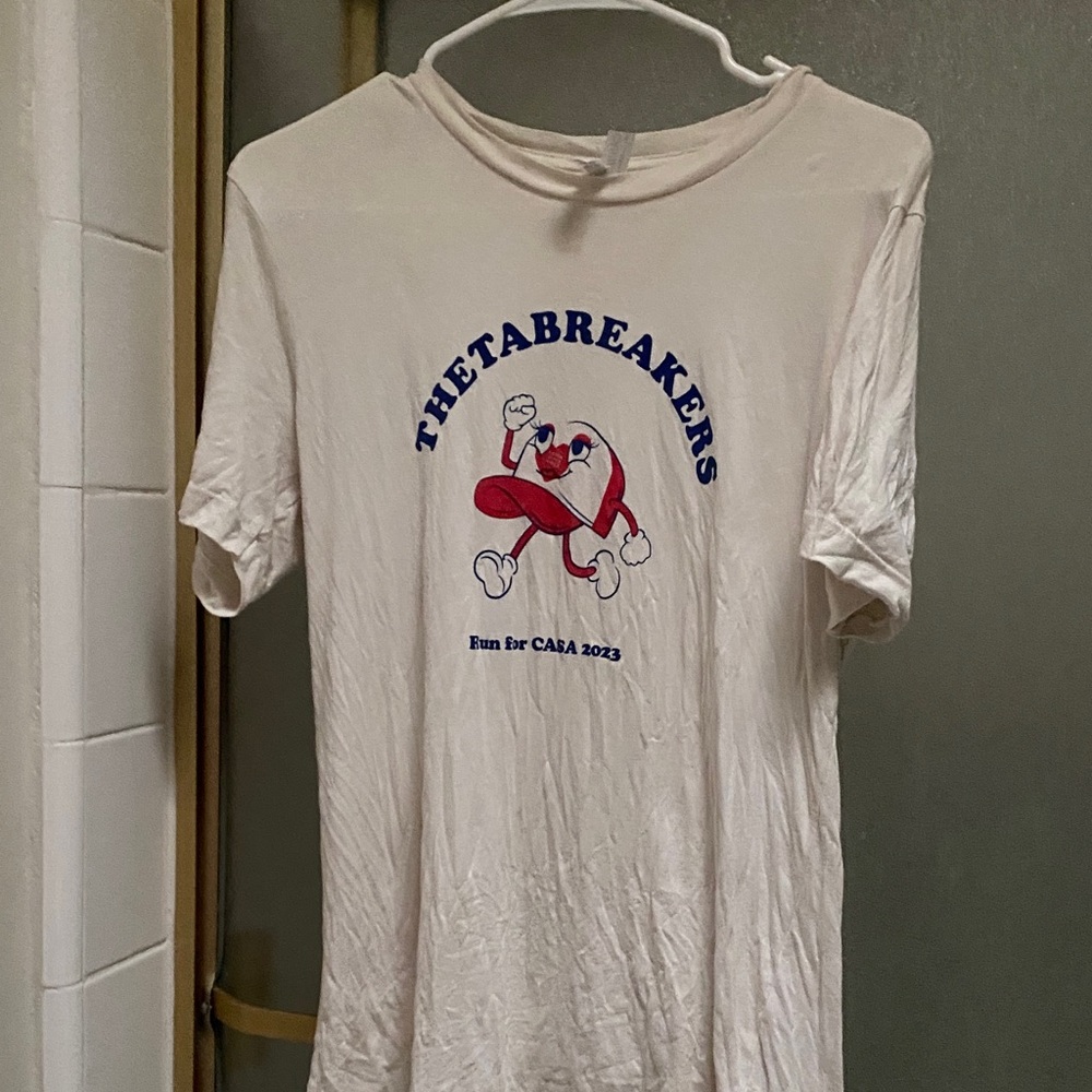 White Graphic Kids Tee